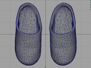 house slippers 3 3D Модель