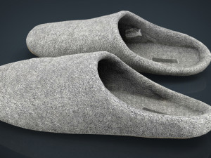 house slippers 3 3D Модель