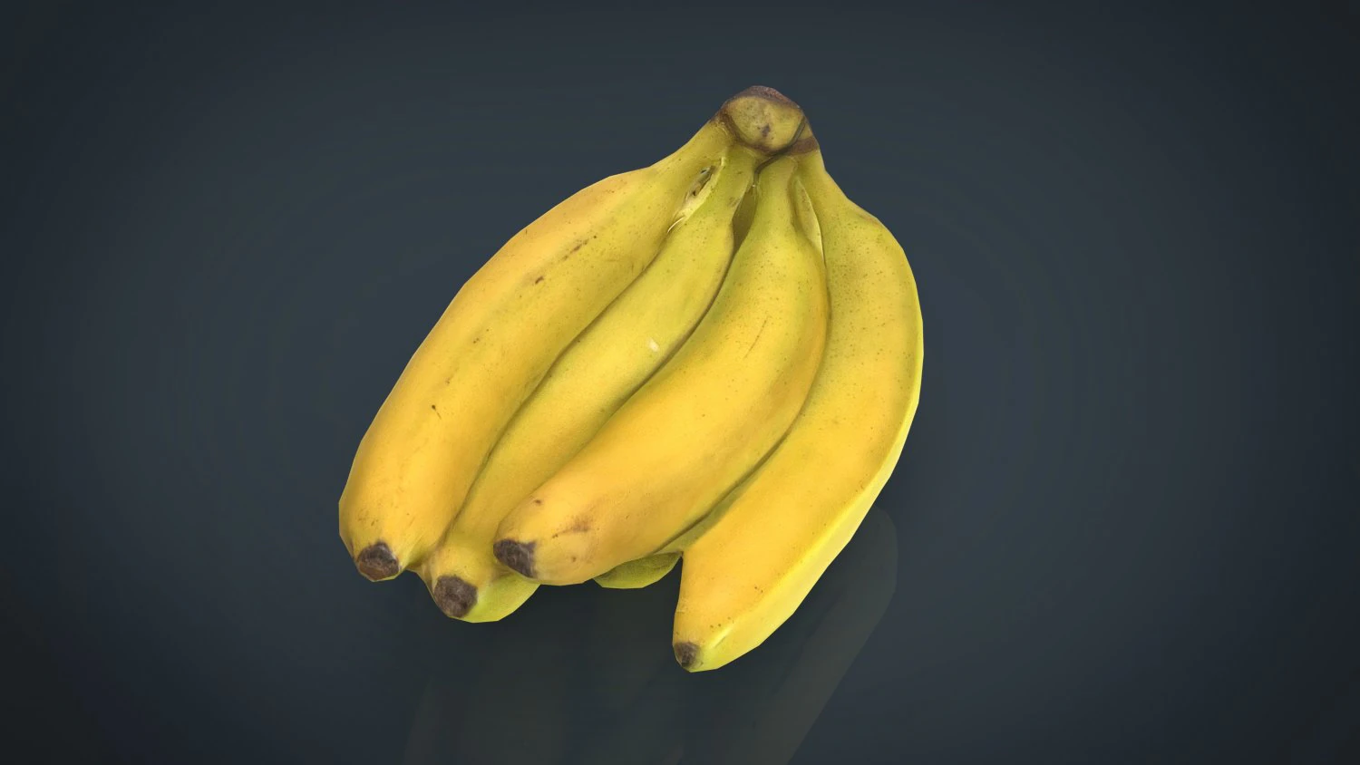 bananas 3D Model .c4d .max .obj .3ds .fbx .stl .blend 
