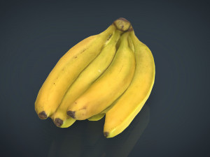 bananas 3D-Modell