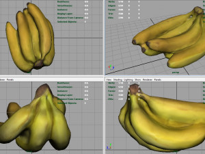 bananas 3D Модель