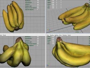 bananas 3D Model
