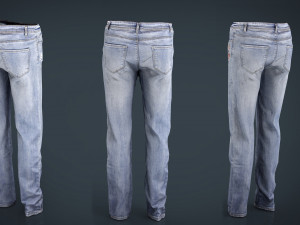 jeans Modelo 3D