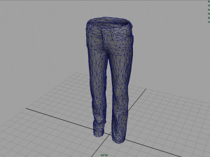 jeans Modelo 3D