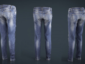 ripped jeans Modelo 3D
