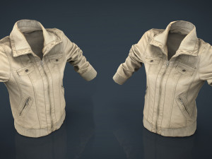 women jacket Model 3D