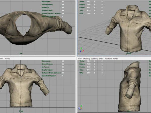women jacket 3D Model