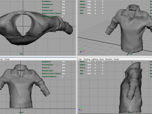 women jacket 3D Model