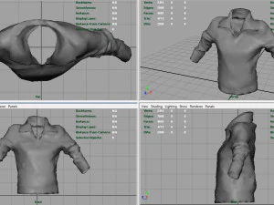 women jacket 3D Model