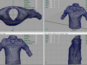 women jacket 3D Model