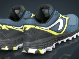 hiking shoes 2 3D Model
