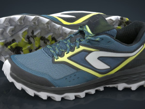 hiking shoes 2 3D Model