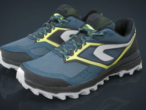 hiking shoes 2 3D Model