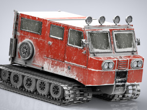 snowcat 3D Model