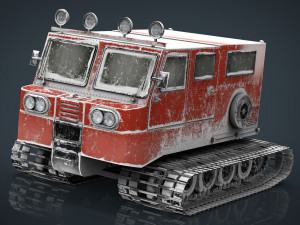 snowcat Modello 3D