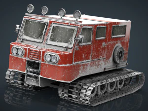 snowcat 3D Model