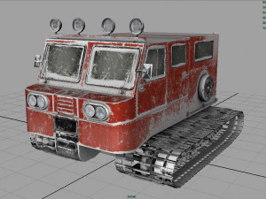 snowcat 3D Model