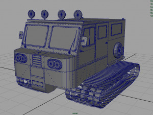 snowcat Modello 3D