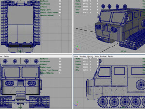 snowcat Modello 3D
