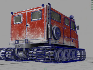 snowcat 3D Model