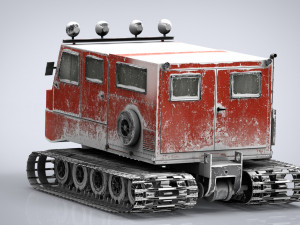 snowcat Modello 3D