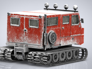 snowcat Modello 3D
