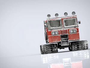 snowcat 3D Model