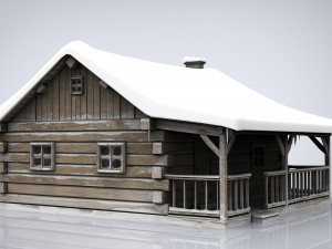 cabin log 3D Model