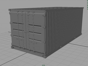 container red 3D मॉडल