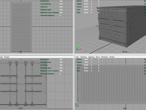 container red 3D मॉडल