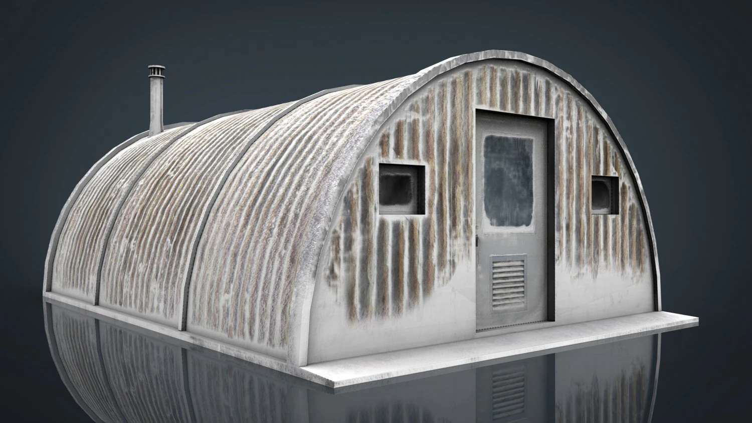 artic shelter 3D Model .c4d .max .obj .3ds .fbx .stl .blend 