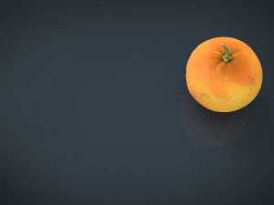 pomarańczowy Model 3D