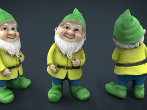 garden gnome 4 3D Model