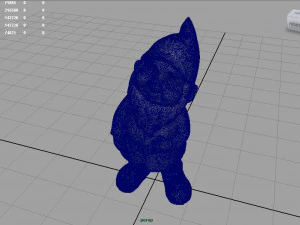 gnomo da giardino 4 Modello 3D