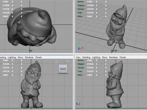garden gnome 4 Modelo 3D