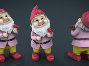 garden gnome 5 3D Model
