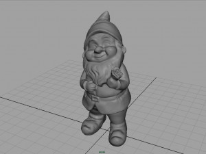garden gnome 5 Modello 3D
