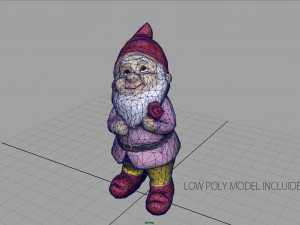 garden gnome 5 3D Model