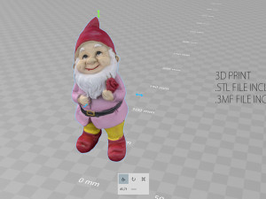 garden gnome 5 Modello 3D