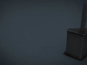 corner stove 3D Model