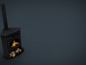 corner stove 3D Model