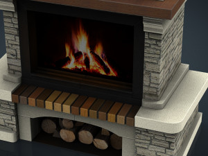 fireplace 3D Model