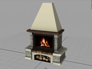 fireplace 3D Model