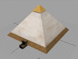 egyptian pyramid 3D Model