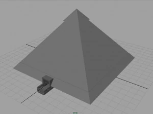egyptian pyramid 3D Model