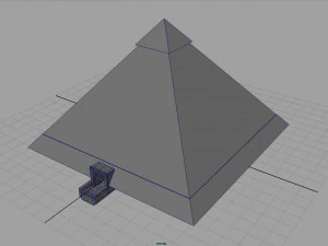 egyptian pyramid 3D Model