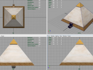 egyptian pyramid Modelo 3D