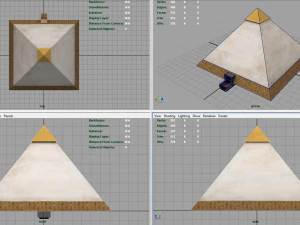 egyptian pyramid 3D Model