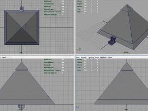 egyptian pyramid 3D Model