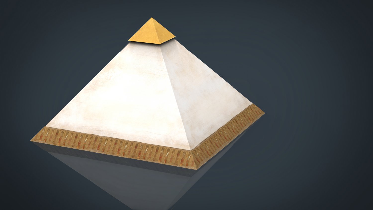 3d модель пирамиды